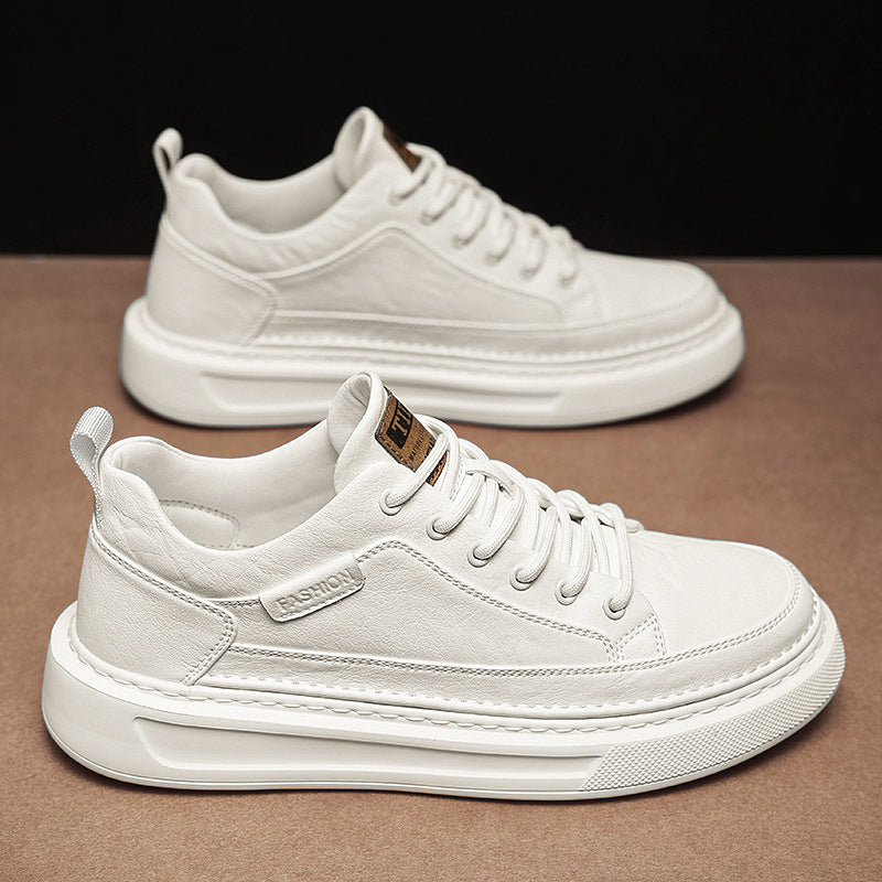 Men's Springtide Flow Korean Sports Platform Waterproof Sneakers