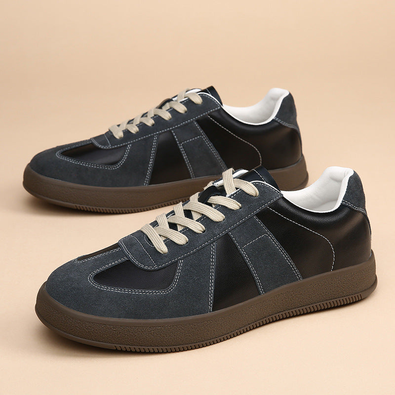 Men's Thick-soled German Training Breathable Versatile White Men's Casual Shoes