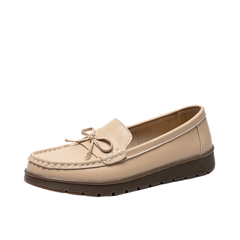 Women's Platform British Style Soft Sole Not Loafers