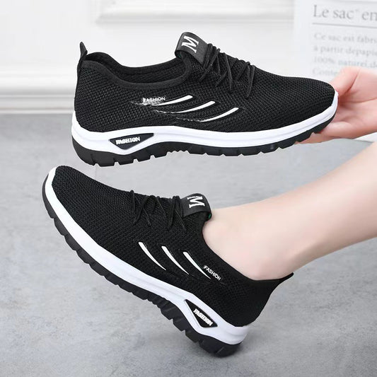 Men's Autumn Breathable Fly Woven Mesh Trendy Casual Shoes