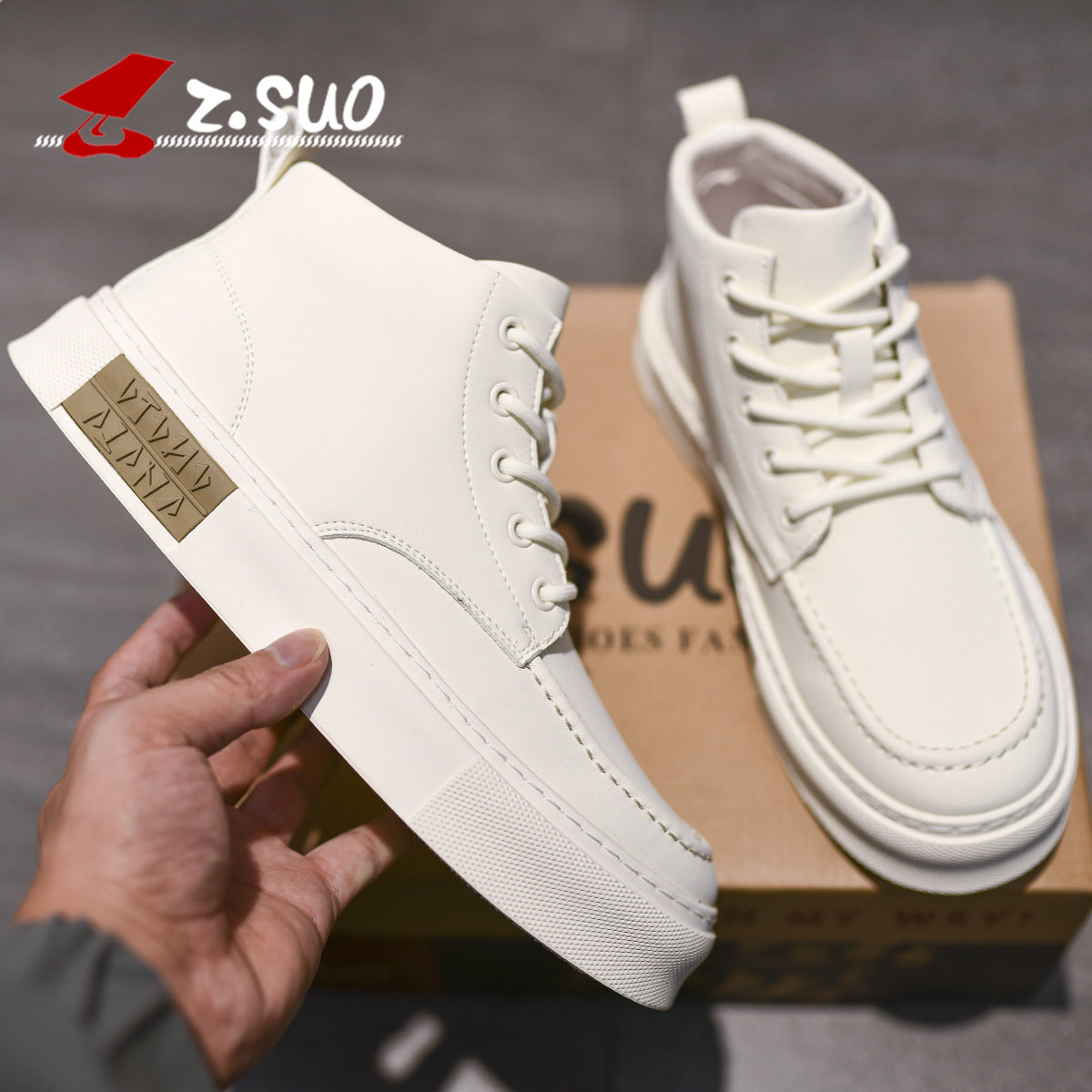 Men's Fashion Breathable Retro Versatile Male Martin Casual Shoes