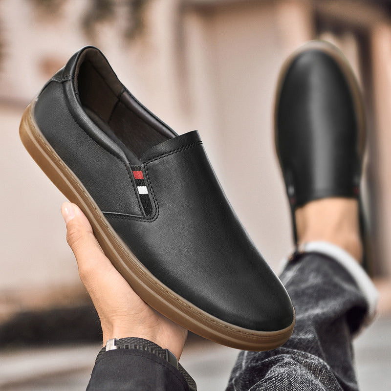 Men's Summer White Tendon Bottom Breathable Men's Board Shoes