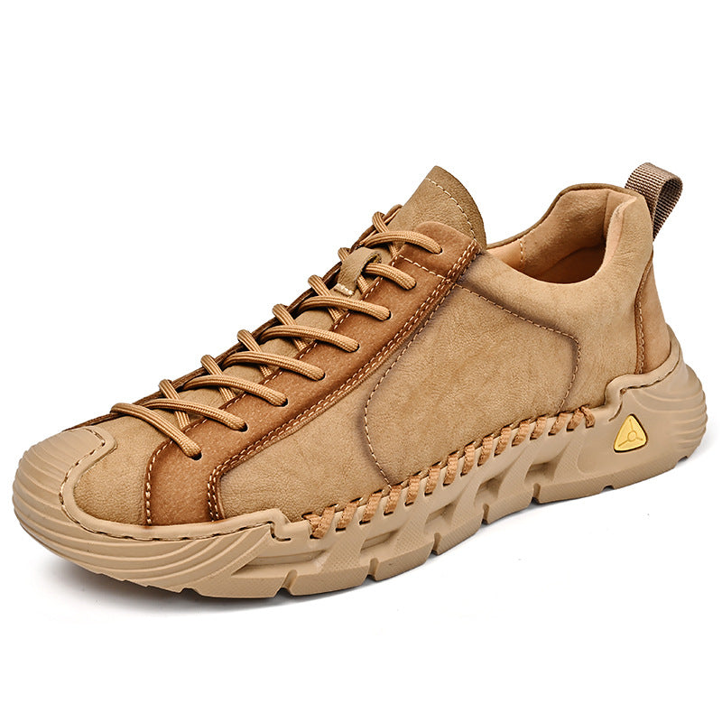 Men's Light Soft Bottom Toe Cap Plus Sneakers