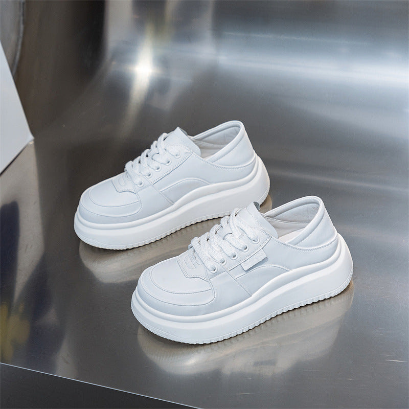 Women's Surface Platform Breathable Comfortable Heightened Easy Wear Casual Shoes