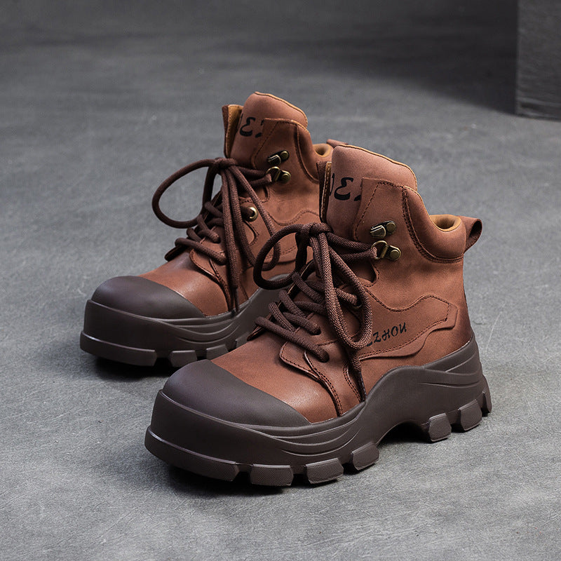 Women's & Men's Style Martin Thick Bottom Big Toe Men's Shoes