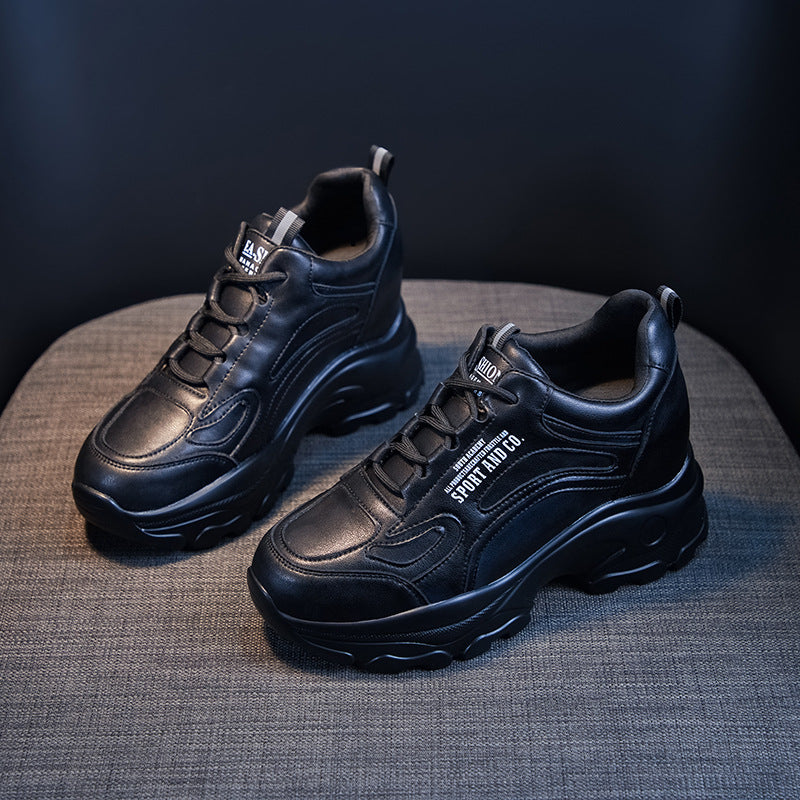 Women's Heightened Daddy Autumn Tide Thick Bottom Sports Women's Casual Shoes
