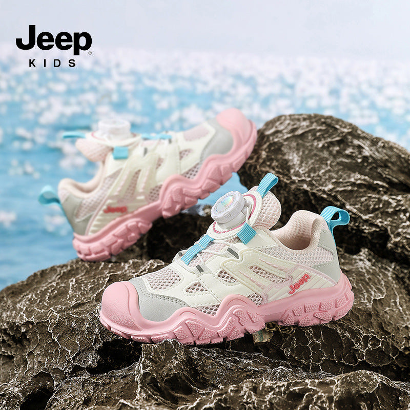 Children's Lightweight Soft Sole Breathable Hiking Summer Kid's Sneakers