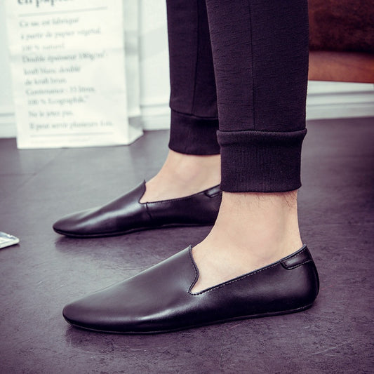 Men's Plus Size Doug Summer Korean Style Trendy Breathable Loafers