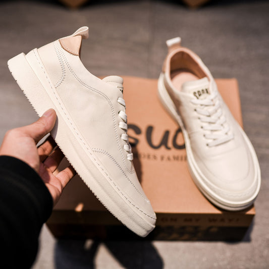 Men's Autumn Black Trend Breathable Soft Sole Casual Shoes