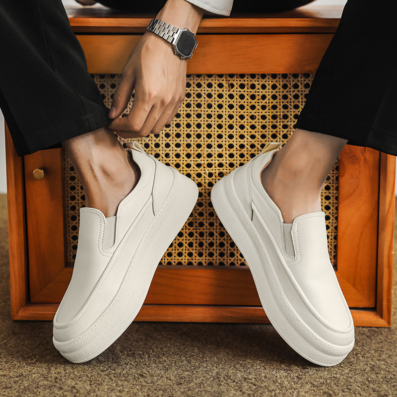 Men's Summer Thick Bottom Cover Live Hidden Sneakers