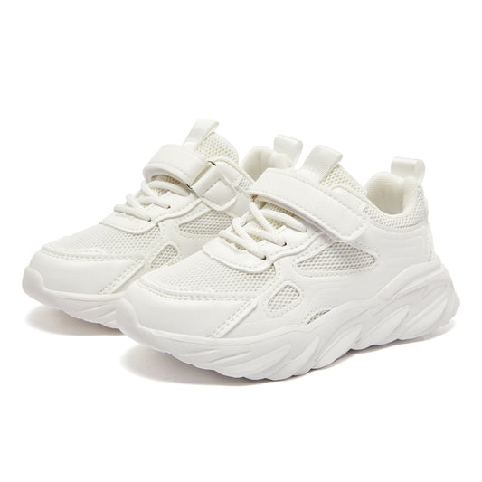 Children's Spring Boys Classic Campus Running White Kid's Sneakers