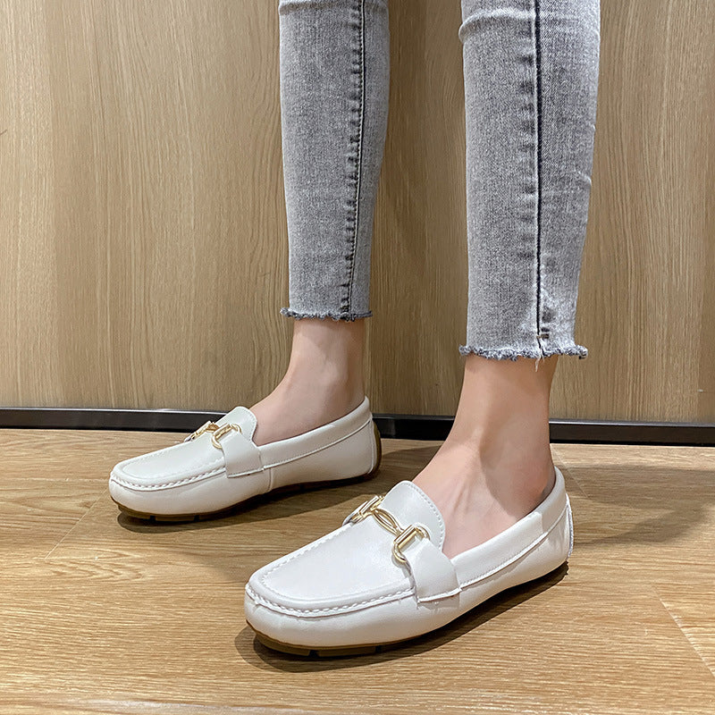 Women's Genuine Doug Korean Pregnant Low-cut Pumps Women's Casual Shoes