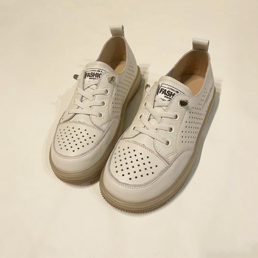 Women's Soft Bottom Hole Comfortable Breathable Pregnant Casual Shoes