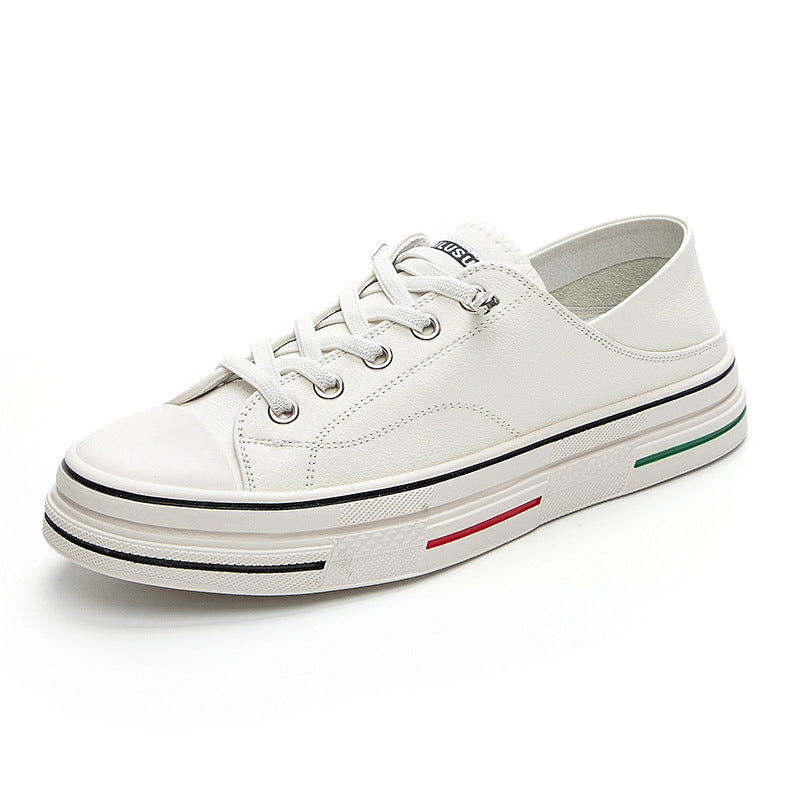 Women's Layer Cowhide Easy Wear Summer Breathable Casual Shoes