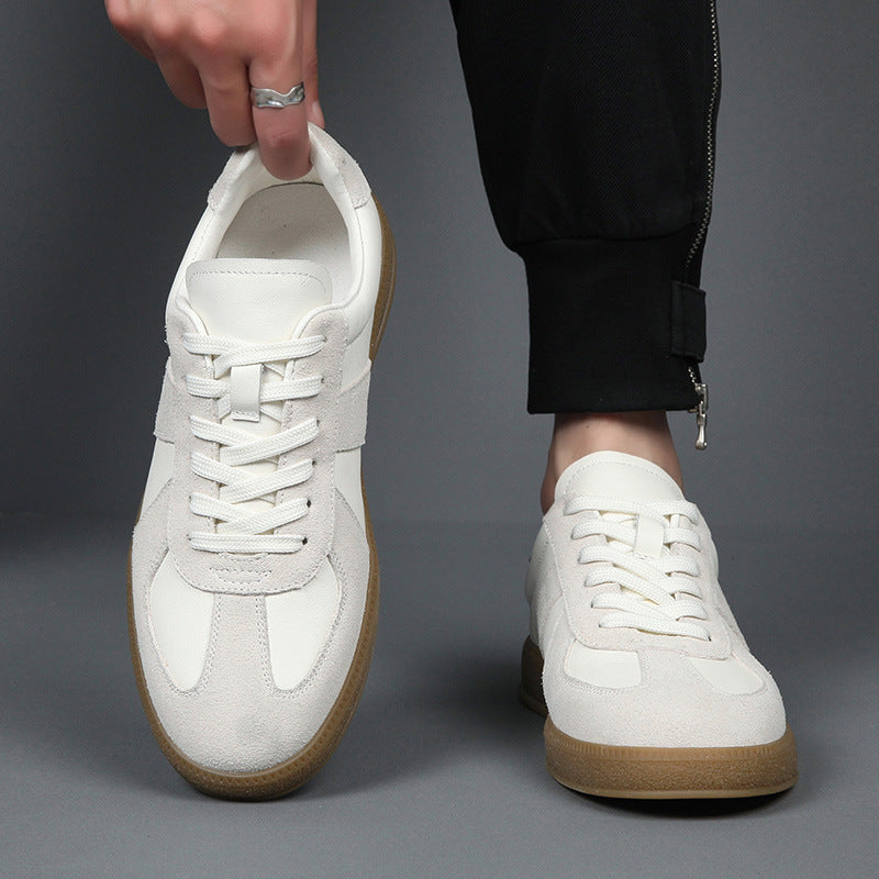 Men's Training Autumn Genuine Sports White Trendy Sneakers