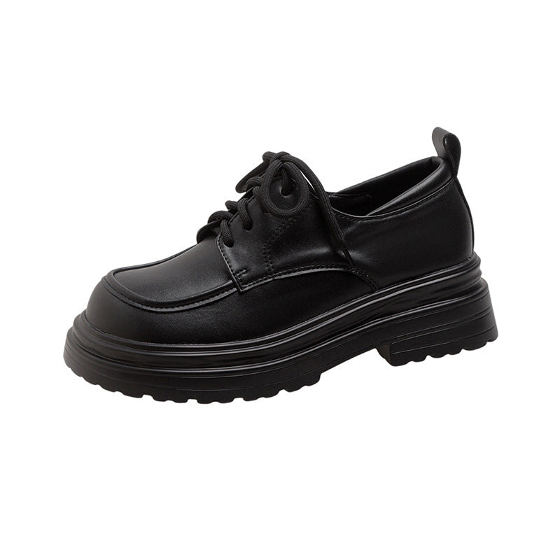 Women's Platform Autumn British Style Chunky Muffin Casual Shoes