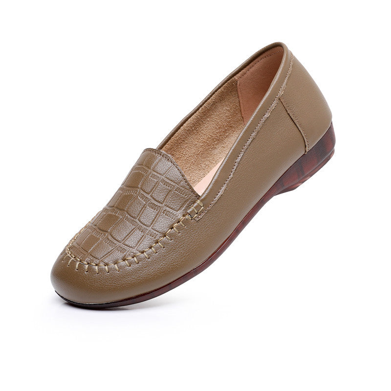 Women's Retro Authentic Leisure Versatile Plus Size Soft Loafers