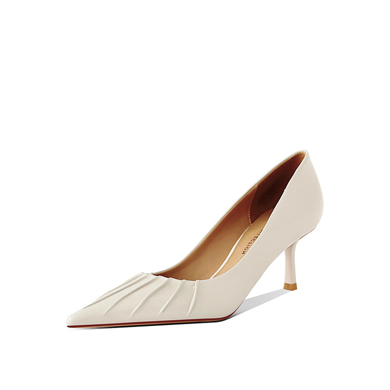 Women's Niche Pointed High Spring Soft Versatile Women's Shoes