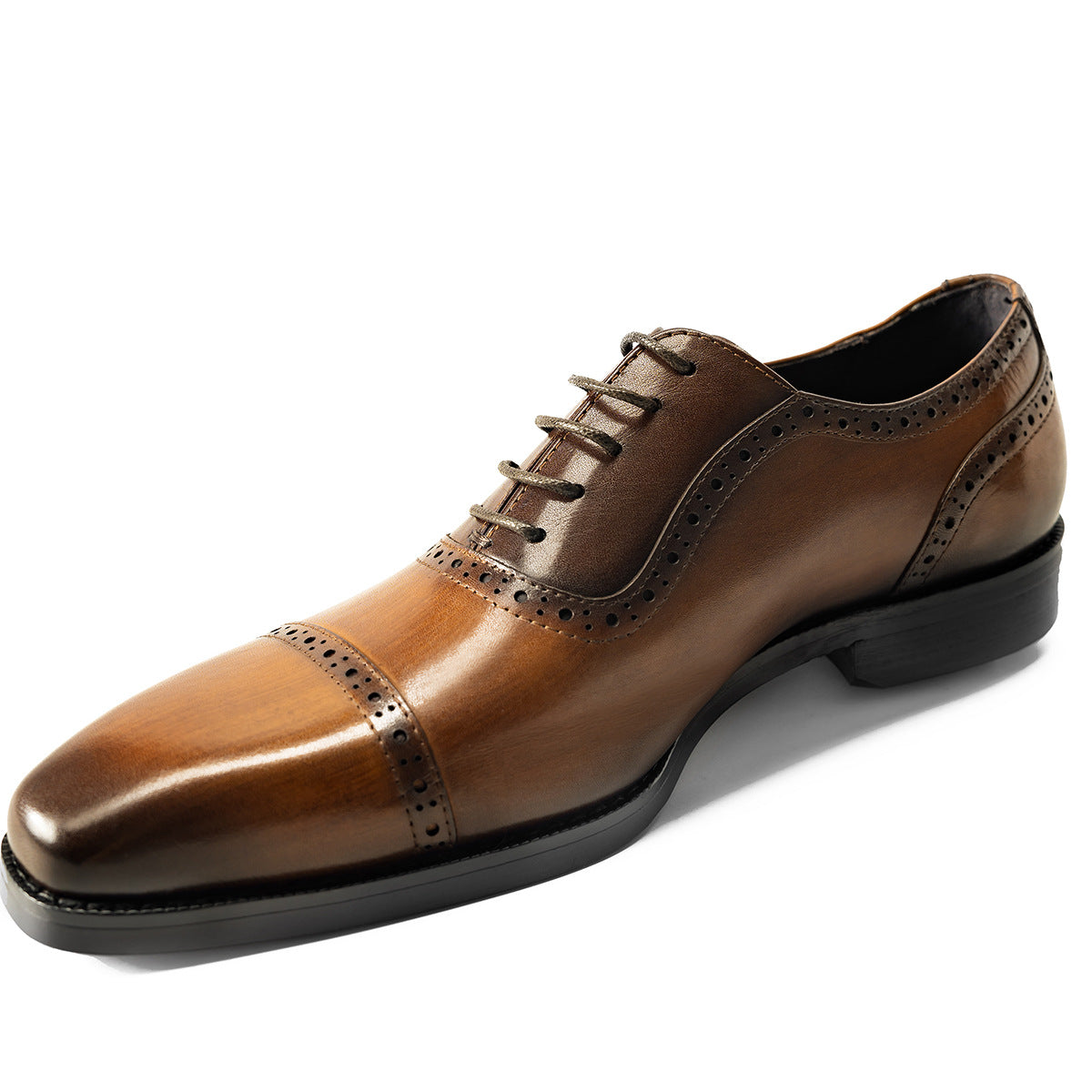 Men's Fashion Two-way Autumn Oxford Formal Leather Shoes