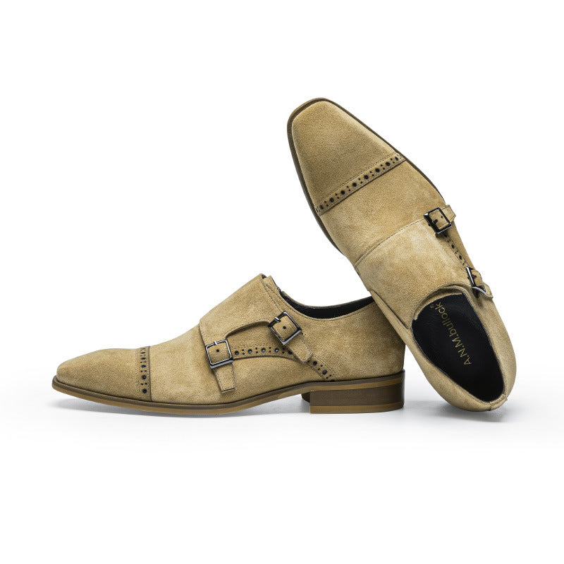 Men's Delivery Within Hours Retro Matte Fashion Leather Shoes