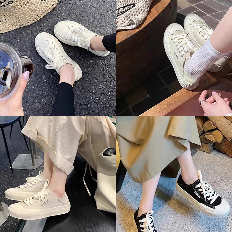 Women's Grape Mom Summer Small Round Toe Casual Shoes