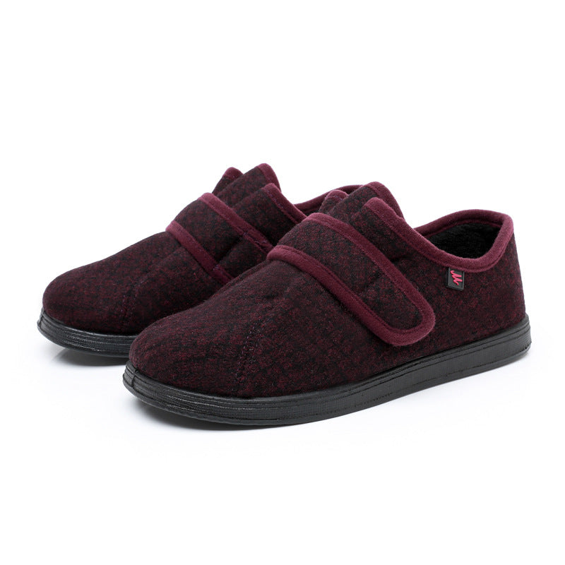 For Wearing Magic Stick Tongue One-piece Canvas Shoes