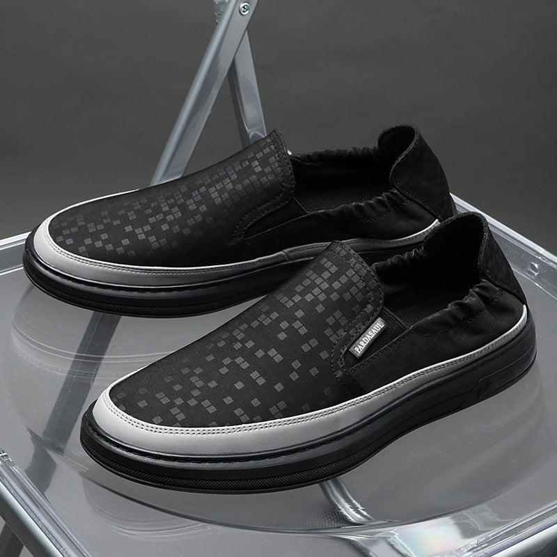 Men's Old Cloth Soft Bottom Summer Slip-on Canvas Shoes