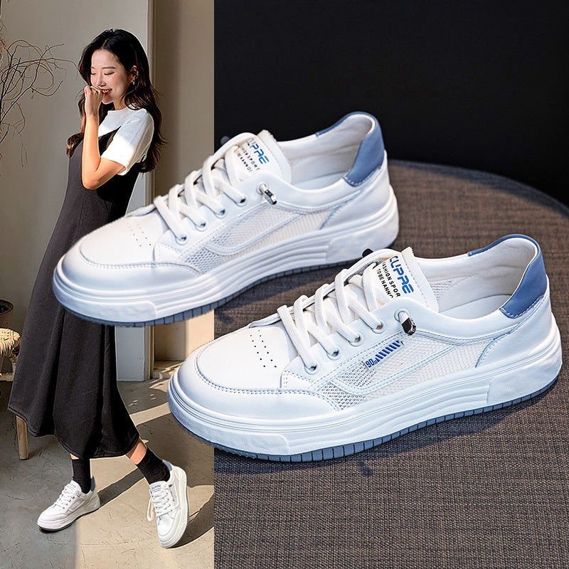 Women's Surface White Summer Breathable Flat Soft Women's Casual Shoes