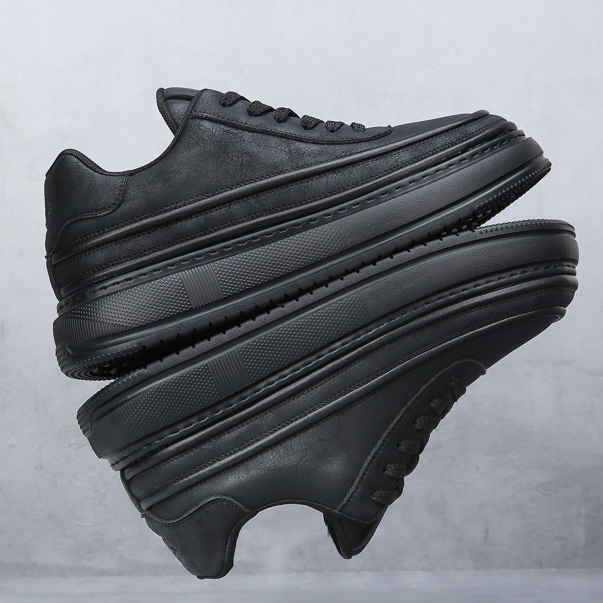 Men's Thick Bottom Hight Increasing Breathable Trendy Casual Shoes
