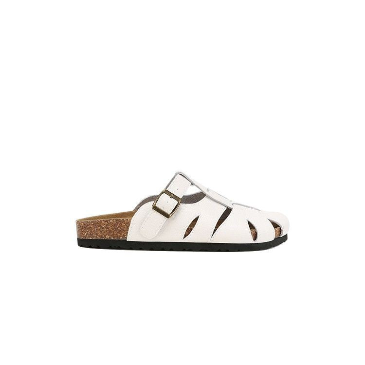 Women's Wearing Doctrine Authentic Hollow Out Thick Sandals