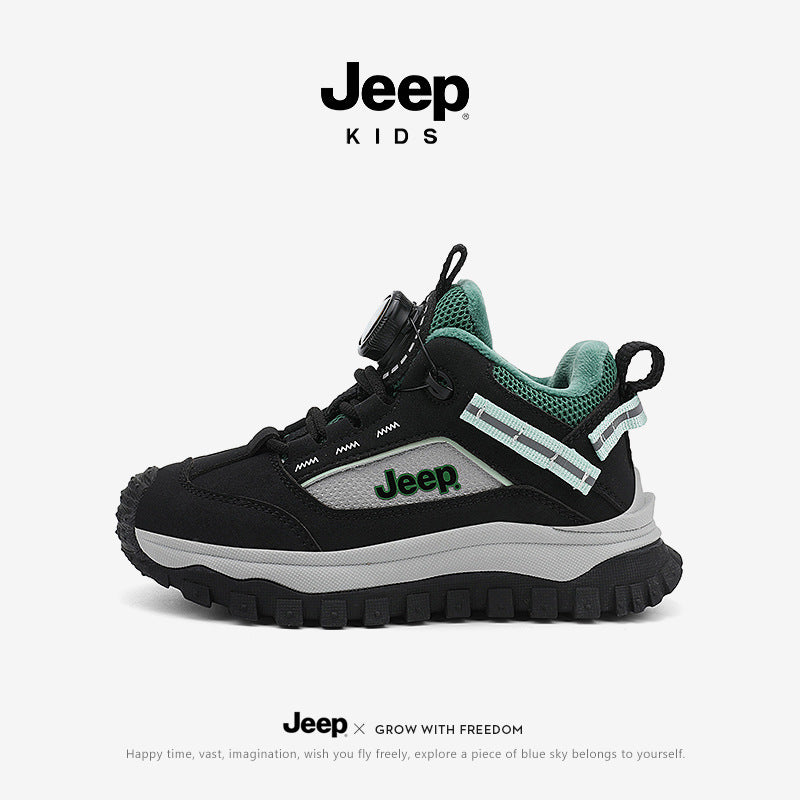 Children's Popular Slip-on Boys Running Waterproof Kid's Sneakers