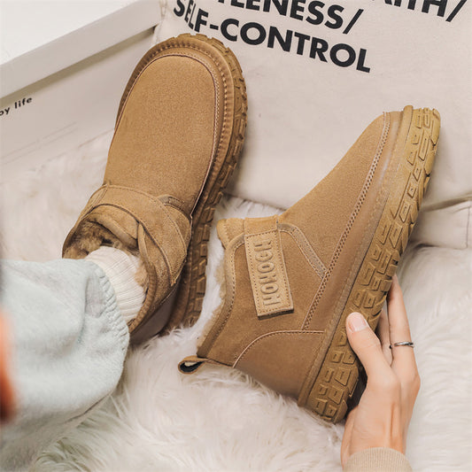 Men's Winter Insulated Thick Sole Increased Bread Snow Boots