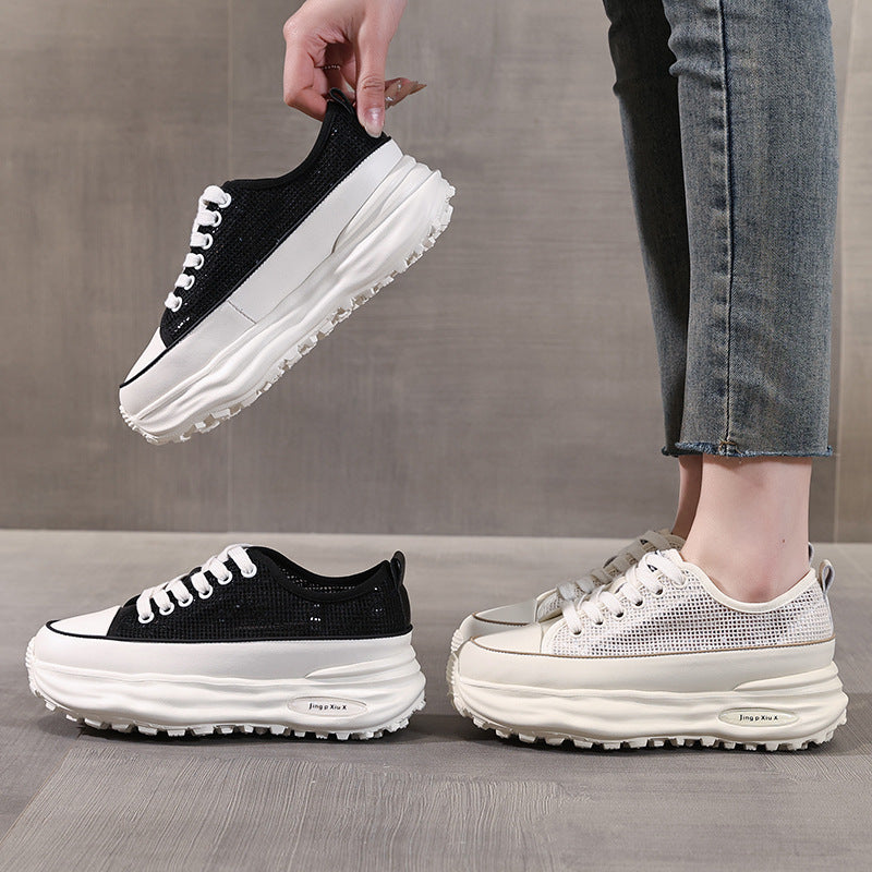 Women's Spring Platform Cortez Comfortable Feet Show Small Sports Dissoed Women's Casual Shoes