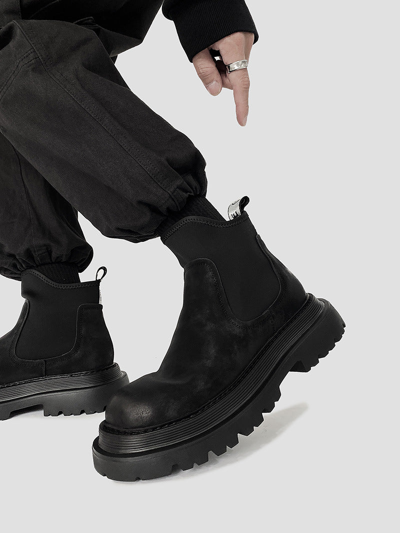 Men's Veet Cotton Martin High Street Dark Boots