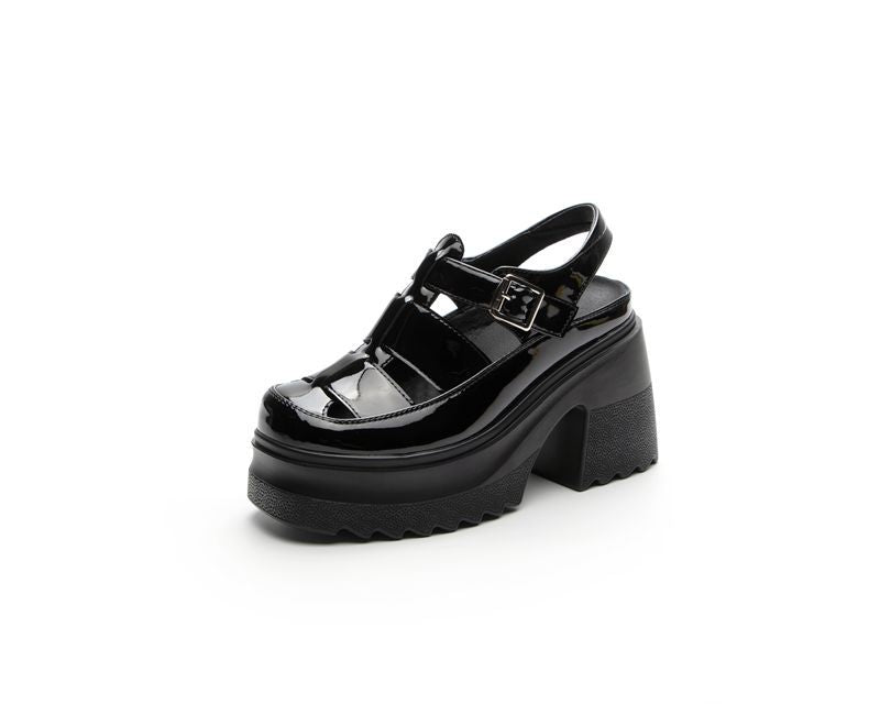 Women's Muffin Thick Bottom Chunky Roman Style Sandals