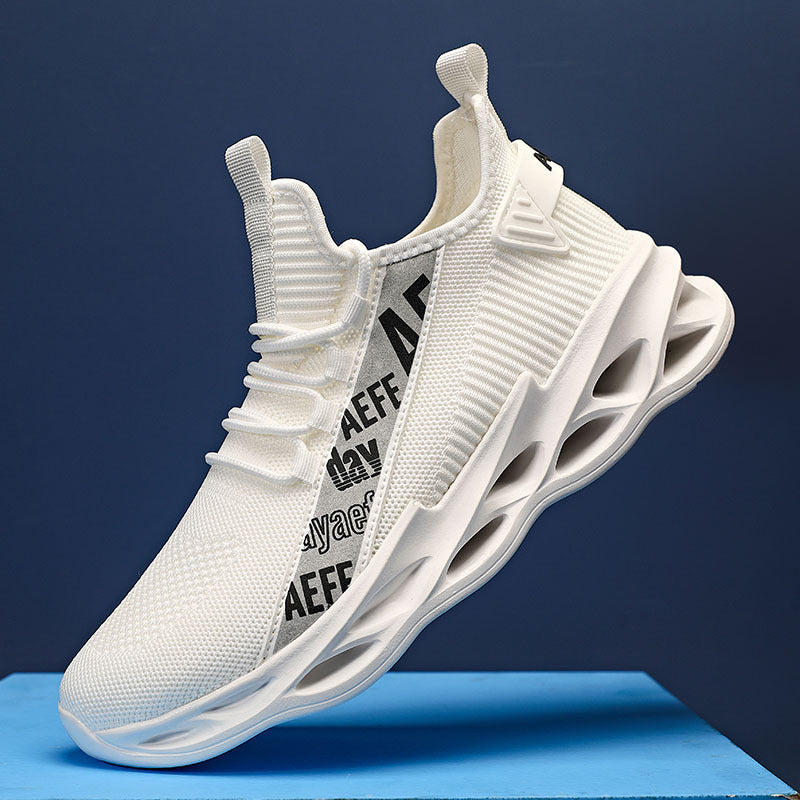 Men's Summer Lightweight Running Cloth Flying Woven Sneakers