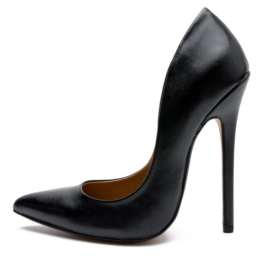 Pointed Stiletto Plus Size Unisex Super High Casual Shoes