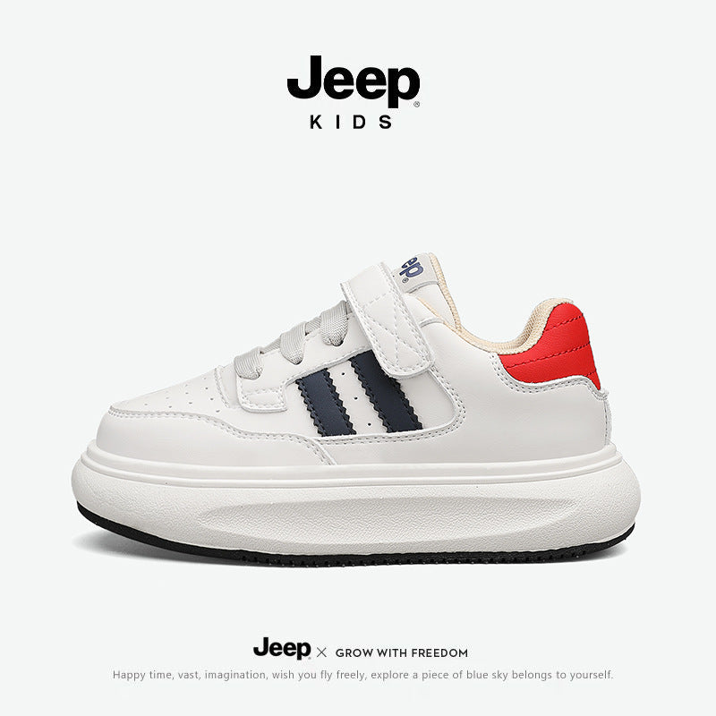 Children's White Spring For Boys Board Summer Sneakers