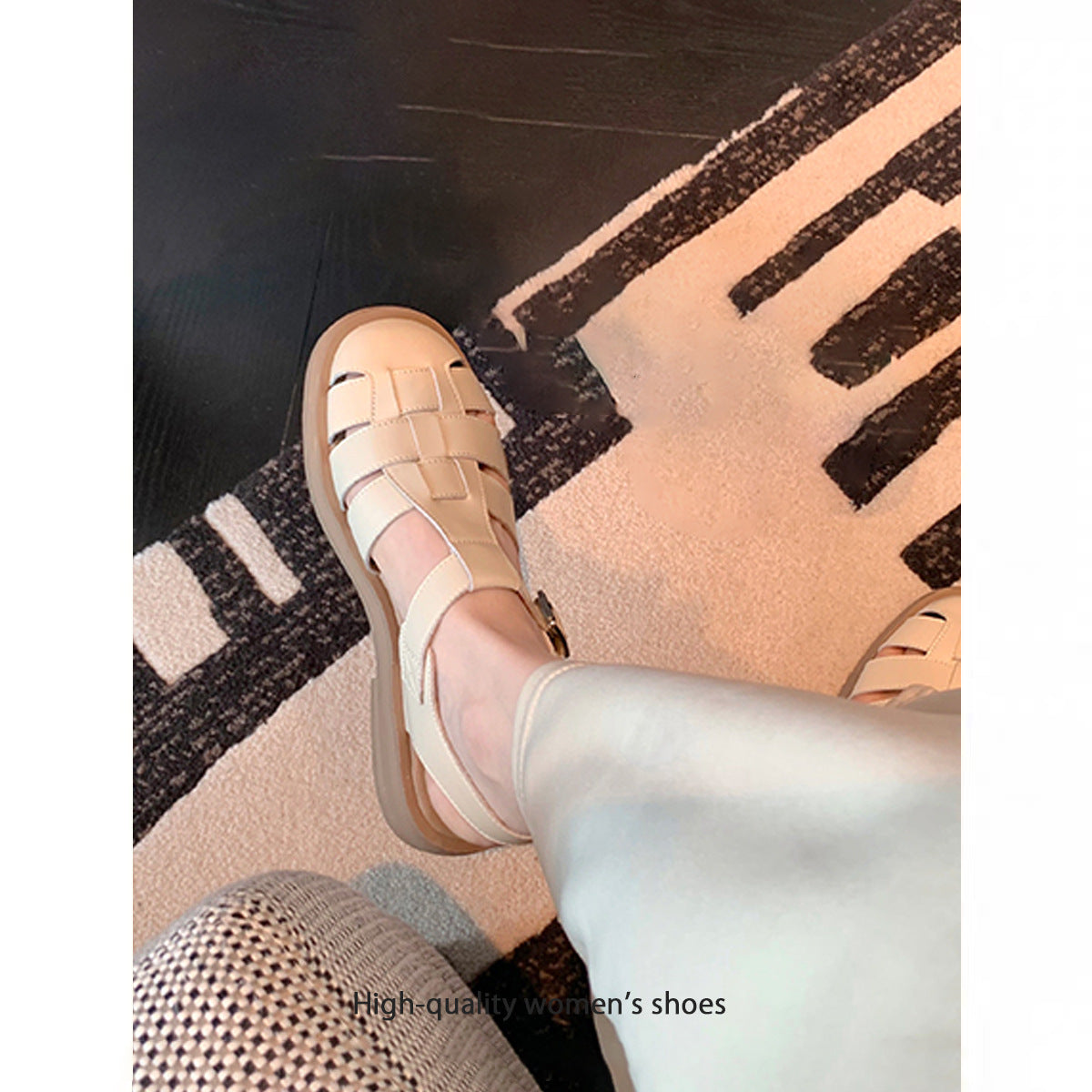 Women's Roman Summer Soft Bottom Pump Platform Retro Sandals