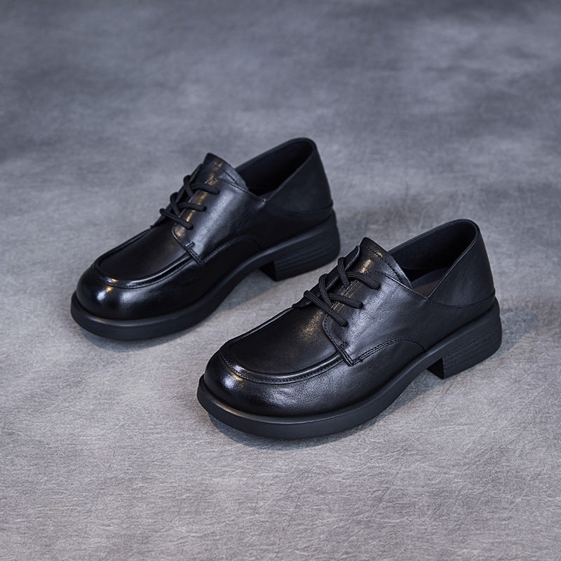 Women's Beautiful Original Color Spring Pumps Hand Grip Pattern Loafers