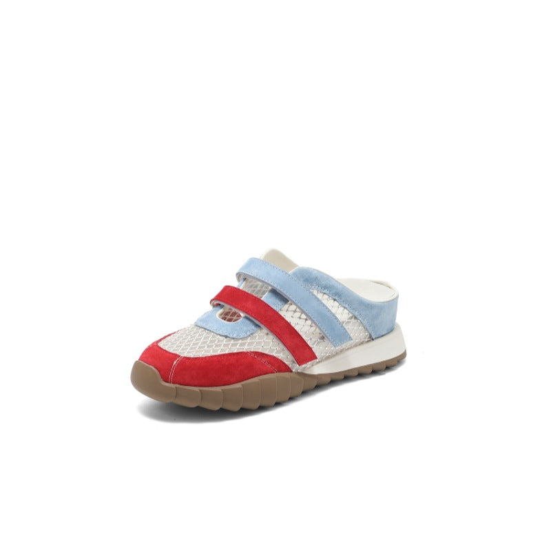 Women's Small Height Increasing Insole Hollow Mesh Slippers