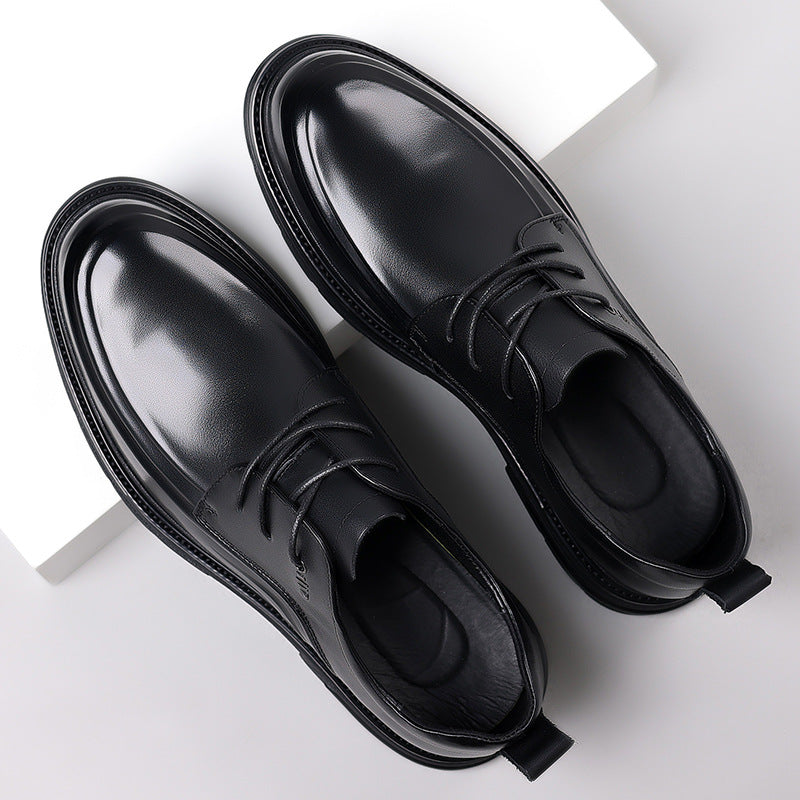 Men's Soft Bottom Surface Business Versatile Breathable Leather Shoes
