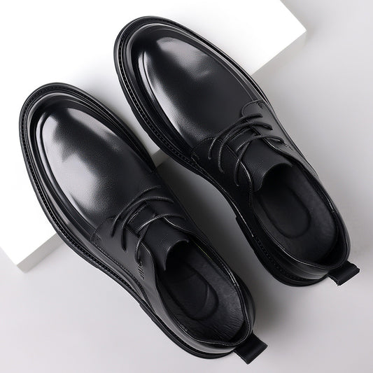 Men's Soft Bottom Surface Business Versatile Breathable Leather Shoes