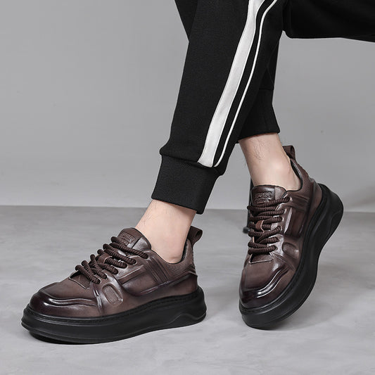 Men's Spring Bread Versatile Raise The Bottom Sneakers