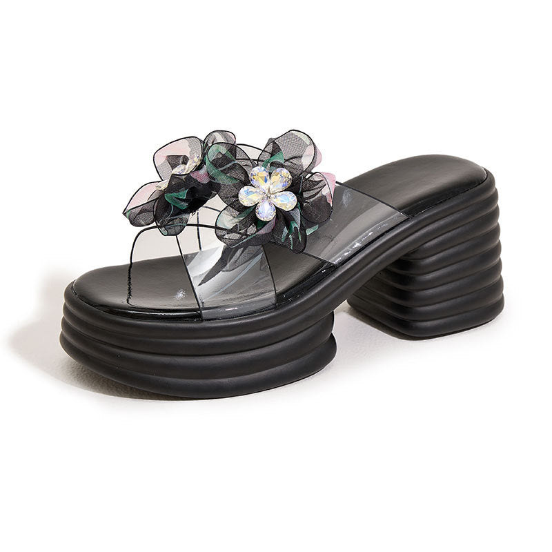 Women's Classic Style Summer Outdoor Fashionable Chunky Sandals