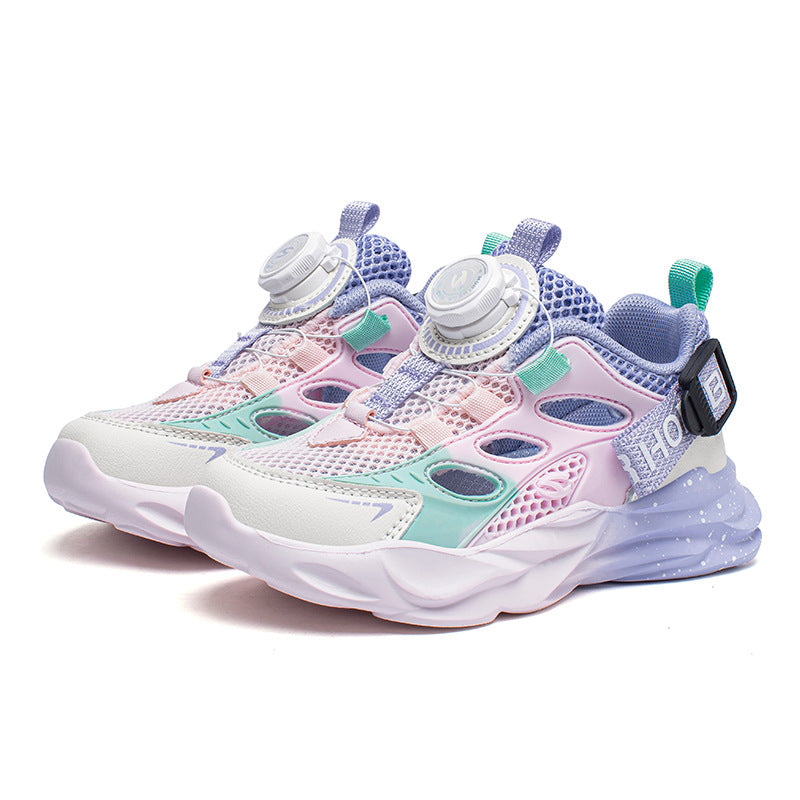 Single Mesh Summer Boys Dad Hollow Sneakers