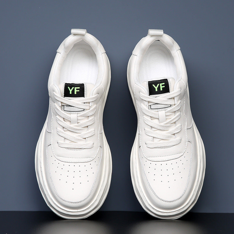 Men's Easy Wear Summer Breathable Thick-soled Invisible Sneakers