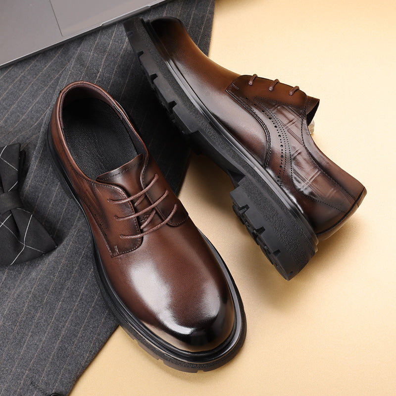 Men's Formal Wear British Style Wedding Big Men's Shoes
