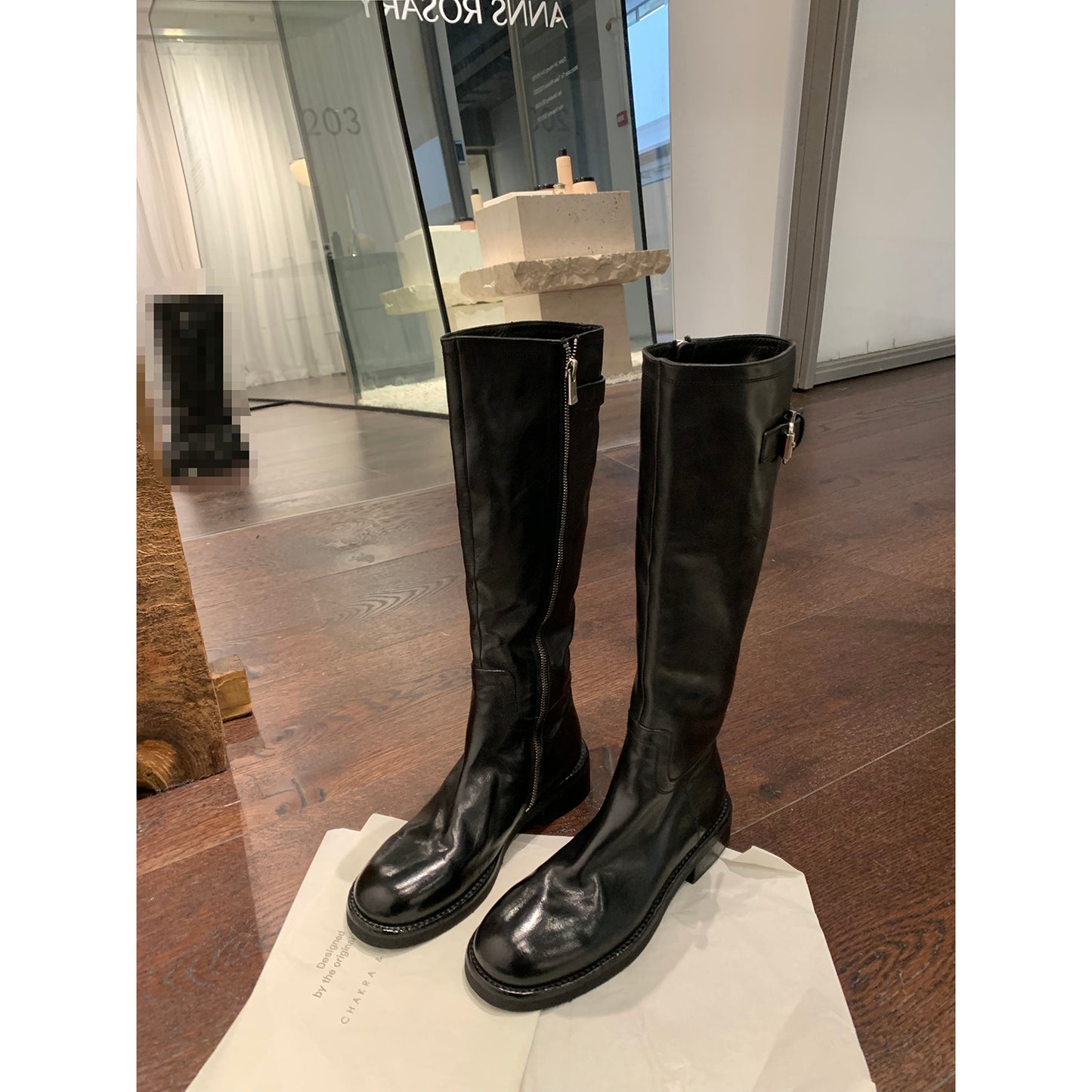 Women's & Men's Winter Washed Horse Platform Brown High Boots