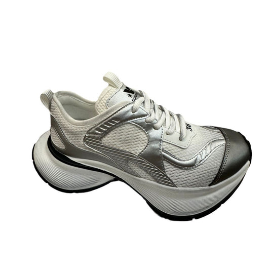 Women's Mesh Surface Summer Thin Breathable Clunky Sneakers